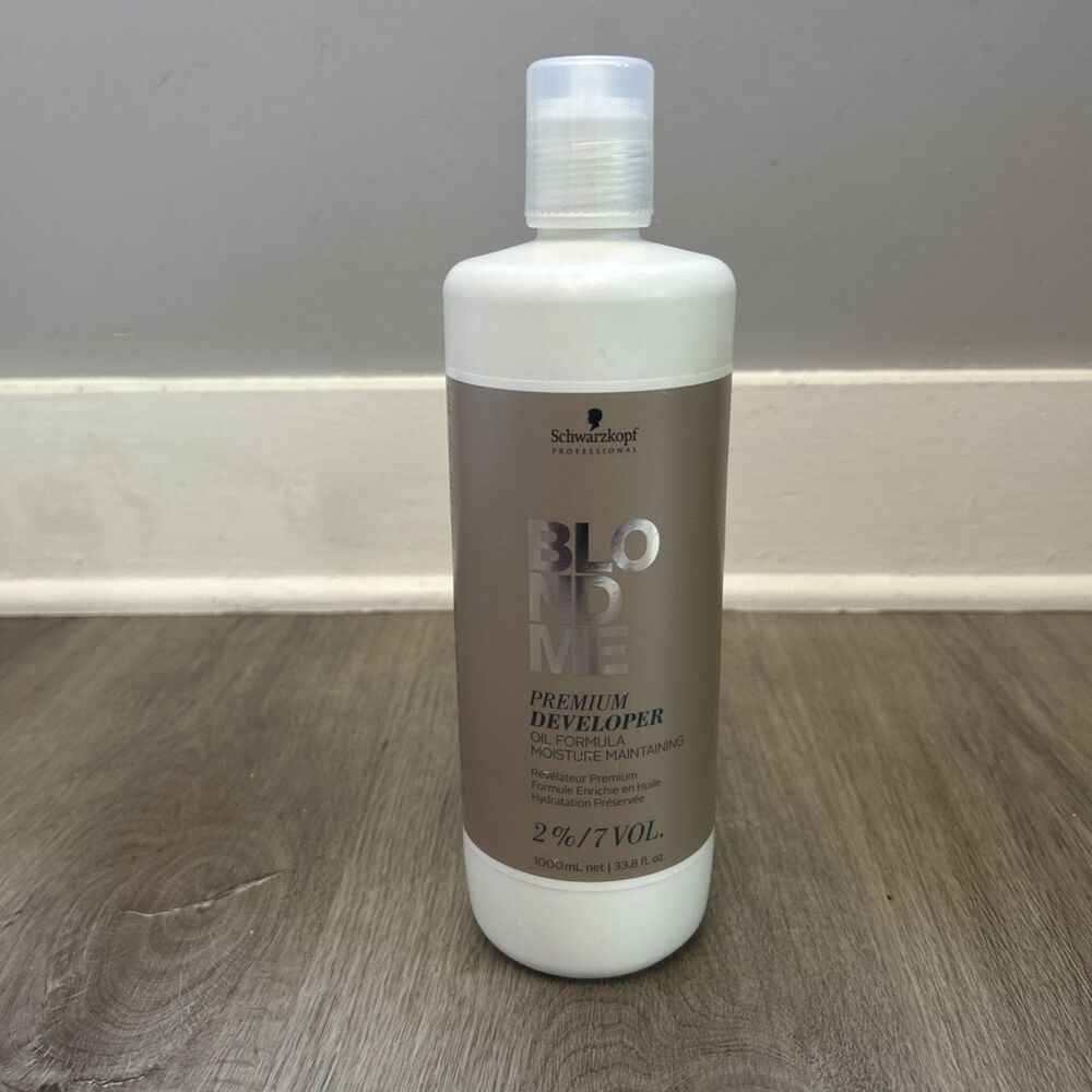 Schwarzkopf Blondme Premium Developer 7 Volume 2% 33.8oz Oil Formula New